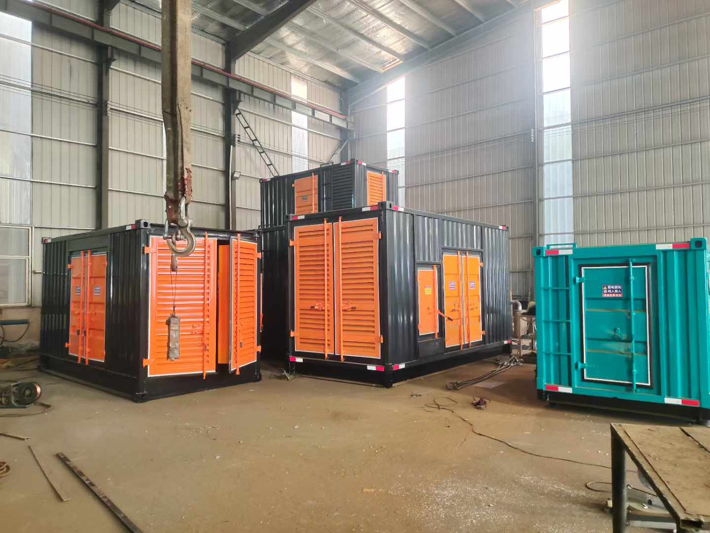 巨鹿500kw柴油发电机组可以带动多少功率设备？